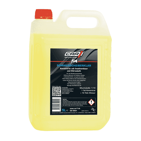 CAR1 Sommerscheibenreiniger Konzentrat 5L