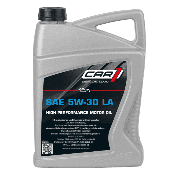CAR1 SAE HC-synthetisches Motor&ouml;l 5W-30 LA 5L