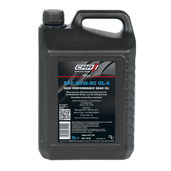 CAR1 SAE Getriebe&ouml;l 80W-90 GL-4 5L