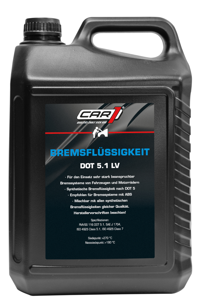 CAR1 Bremsfl&uuml;ssigkeit DOT5.1 LV 5L