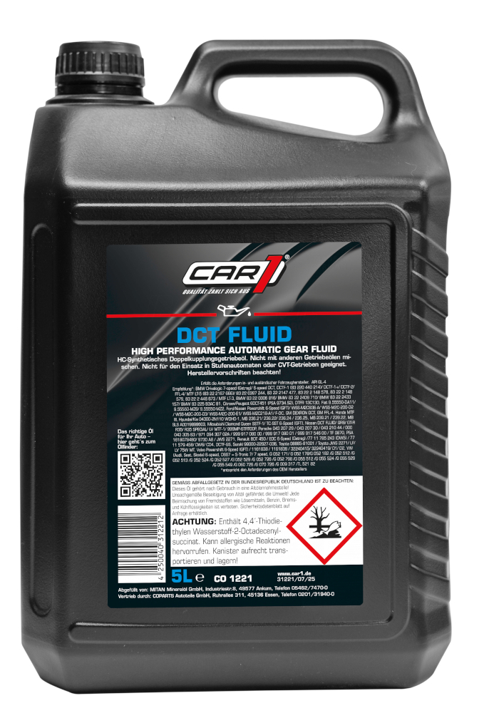 CAR1 Automatik Getriebe&ouml;l DCT Fluid 5L