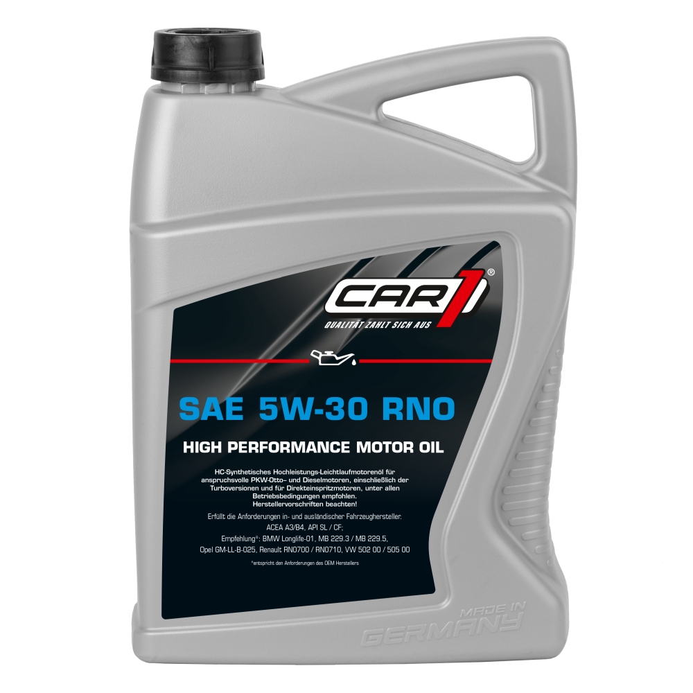 CAR1 synthetisches Motor&ouml;l 5W-30 RNO 5L
